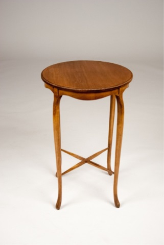 Appraisal: Brandt Furniture Reproduction Brandy Stand H x round