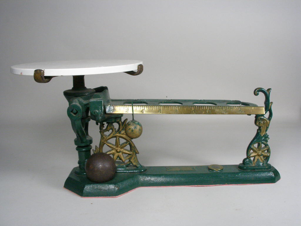 Appraisal: Vintage Henry Troemner Balance Scale early th c cast iron