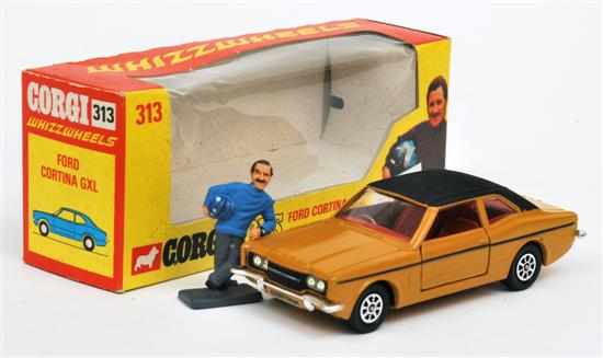 Appraisal: Corgi Ford Cortina GXL 'Graham Hill' mustard black roof and