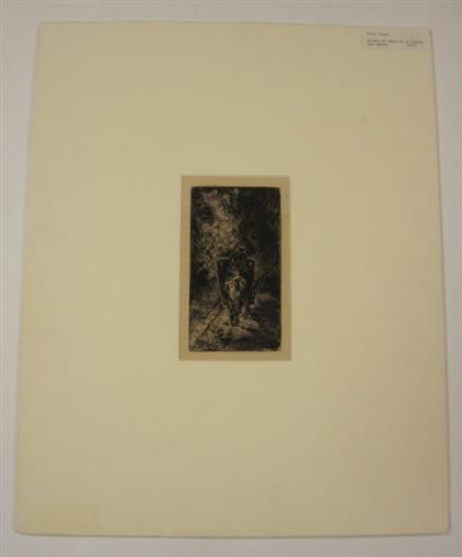 Appraisal: pieces Etchings Drypoints Aquatints Buhot Felix Spleen et Ideal ou