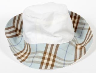 Appraisal: BURBERRY STYLE CANVAS BUCKET HAT BURBERRY STYLE CANVAS BUCKET HAT