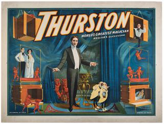 Appraisal: THURSTON HOWARD Thurston World s Greatest Magician Cincinnati The Strobridge