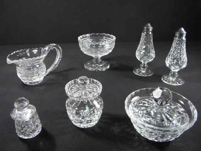 Appraisal: Lot of assorted Waterford Irish cut crystal Includes seven total