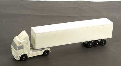 Appraisal: Lledo Pre-production resin Articulated Truck and Trailer finished in white