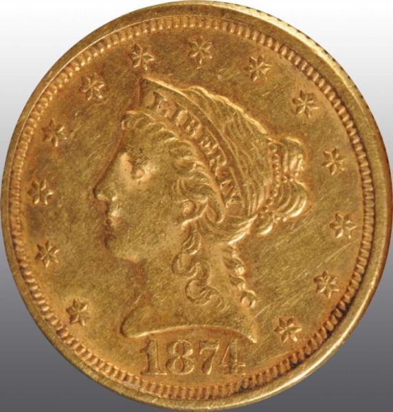 Appraisal: Coronet Gold Eagle AU Description Graded by PCGS