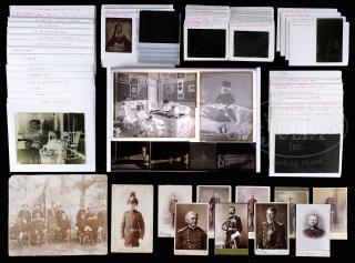 Appraisal: CIRCA ARCHIVE OF HISTORIC PHOTOGRAPHS AND GLASS PLATE NEGATIVES INCLUDING