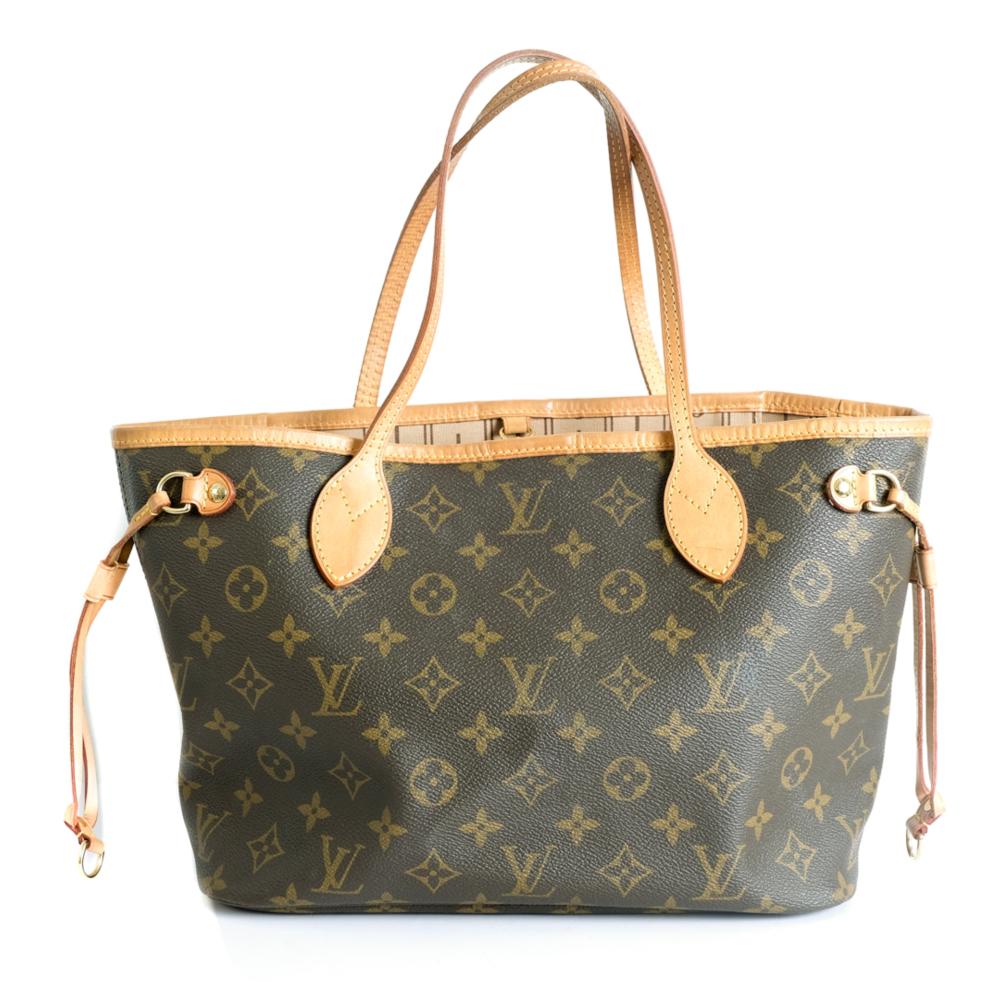 Appraisal: LOUIS VUITTON NEVERFULL PM TOTE MONOGRAM CANVASLouis Vuitton Neverfull PM