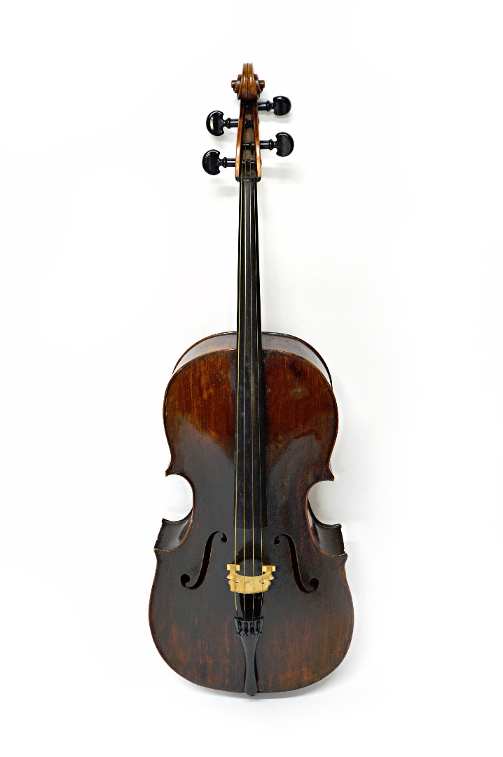 Appraisal: A cello early th century with four strings and ebony