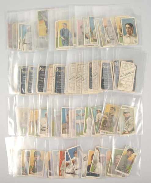 Appraisal: Lot of Early T White Border Baseball Cards Description Piedmont