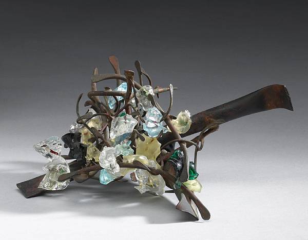 Appraisal: Claire Falkenstein American - Untitled Fusion Venetian glass fused with