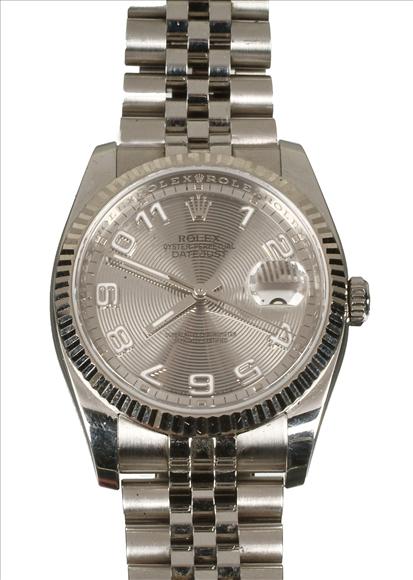 Appraisal: Rolex Oyster Perpetual Datejust a gentleman's stainless steel bracelet wrist