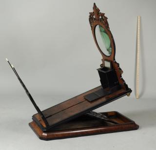 Appraisal: Large Elaborate French Ziegler Graphiscope Viewer Large and elaborate French