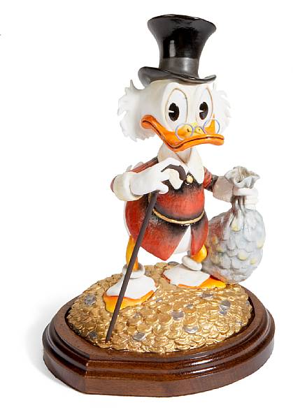 Appraisal: A Carl Barks limited edition porcelain sculpture entitled The Quintessential