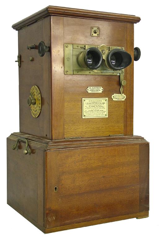 Appraisal: Rare French Le Taxiphoto Stereo-Classeur bearing the maker's Trade Mark