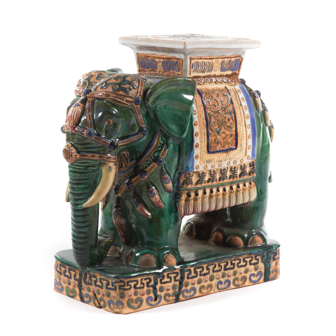 Appraisal: Ceramic garden elephant