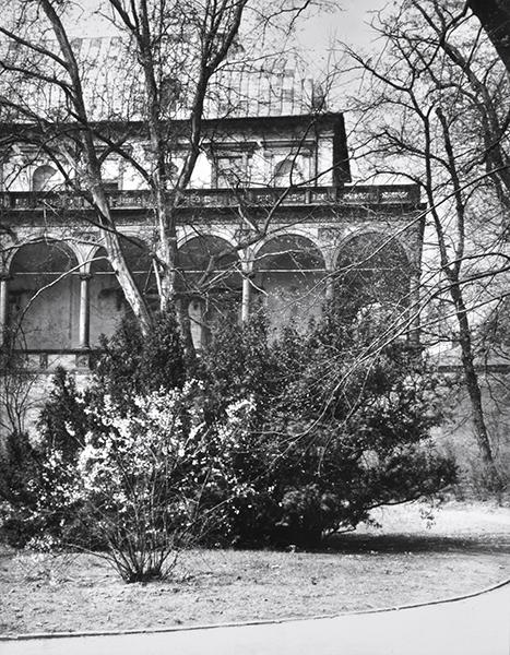 Appraisal: JOSEF SUDEK Czechoslovakian - Untitled The Deserted House silver gelatin