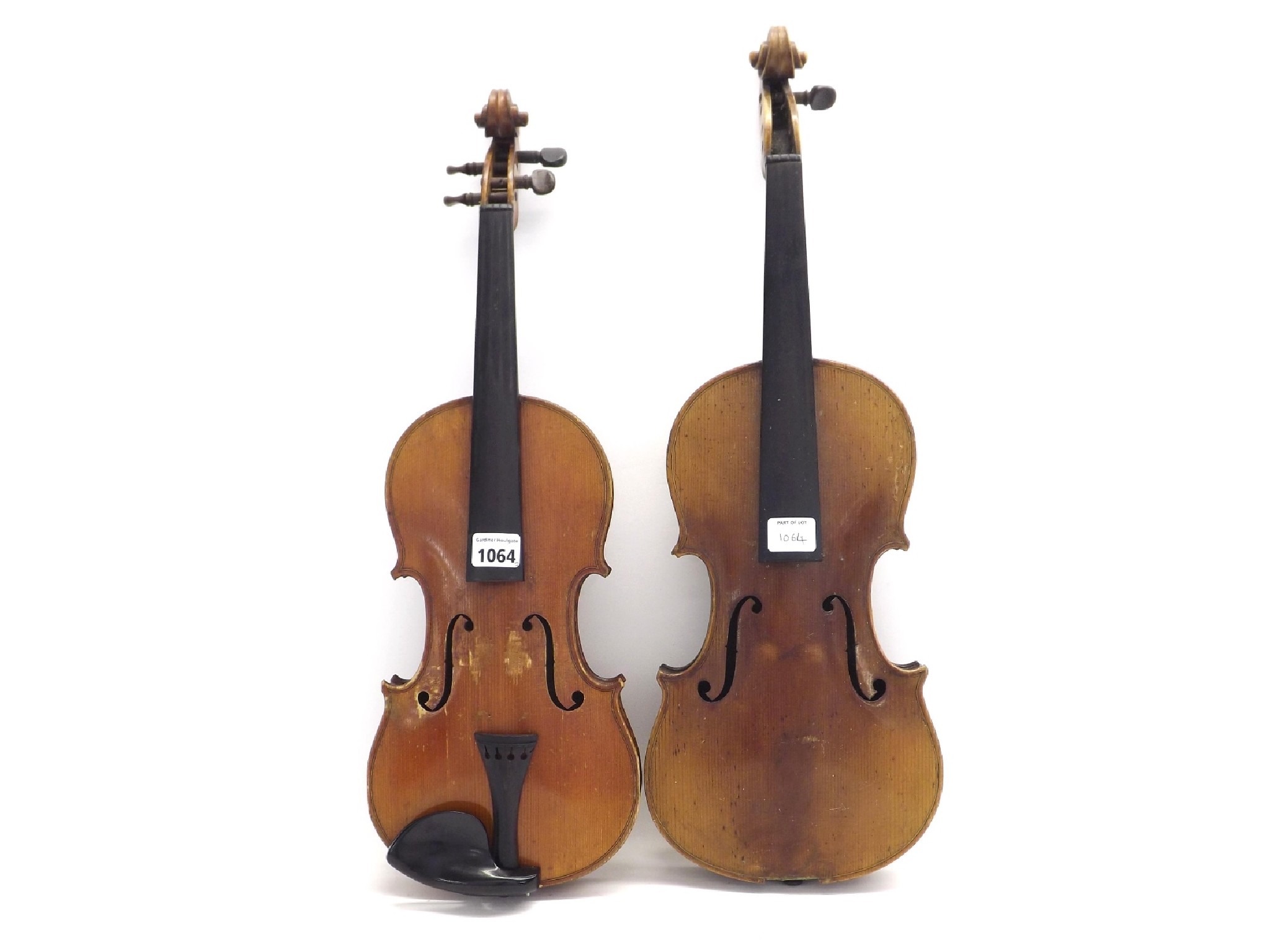 Appraisal: French three-quarter size violin circa cm also an early th