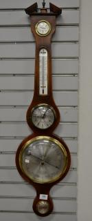 Appraisal: Barometer in mahogany case ht in Provenance Property from Credit