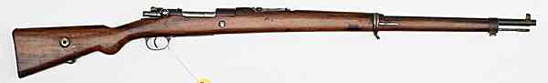 Appraisal: Turkish Mauser Model Bolt Action Rifle mm cal '' barrel