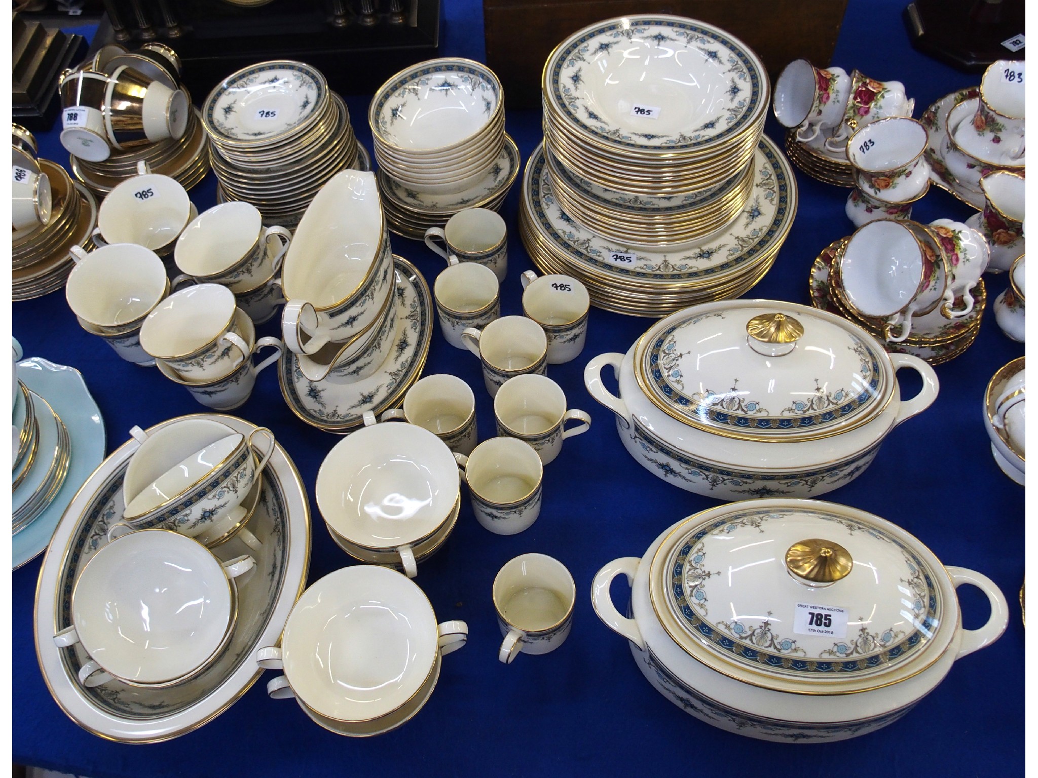 Appraisal: Extensive Minton Grasmere dinner service for eight