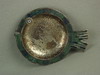 Appraisal: BOWL - TH C DECORATIVE FISH FORM BOWL HAND HAMMERED