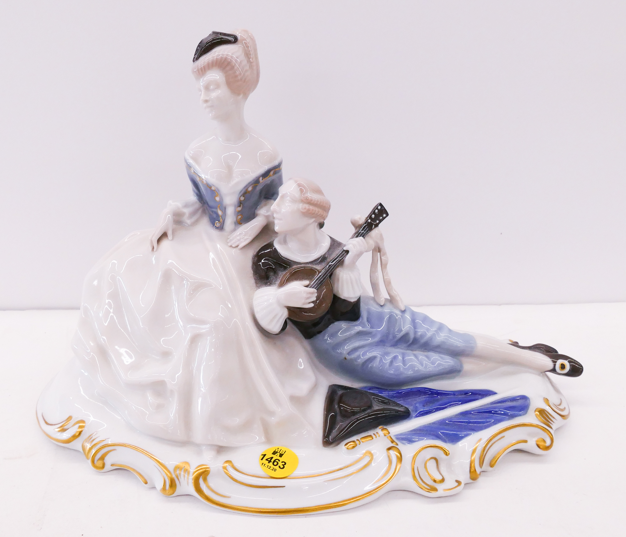 Appraisal: Rosenthal K Courting Scene Porcelain Figure- x ''