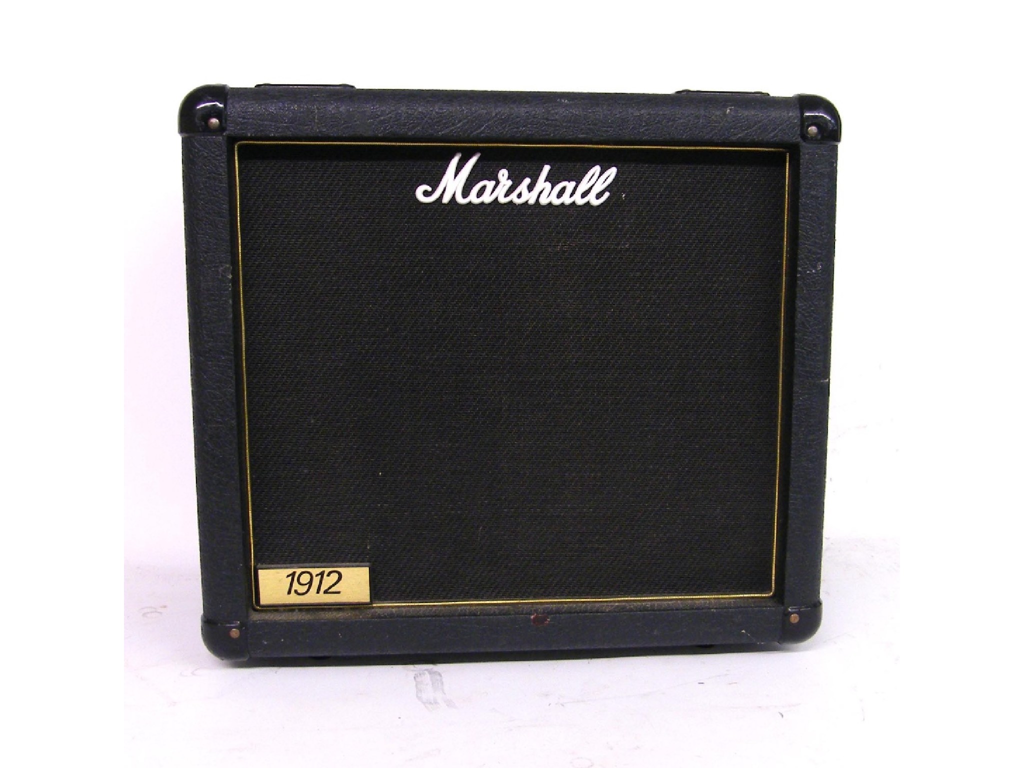 Appraisal: Marshall watt x speaker cabinet serial no appears to be