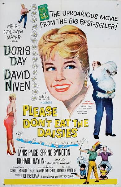 Appraisal: Please Don't Eat the Daisies MGM one-sheet condition A featuring