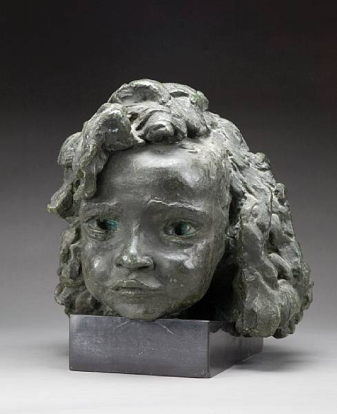 Appraisal: Sir Jacob Epstein British - Fifth Portrait of Leda Pouting