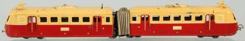 Appraisal: Jep Nord O-Gauge Train Set French Pre-war Includes two pieces