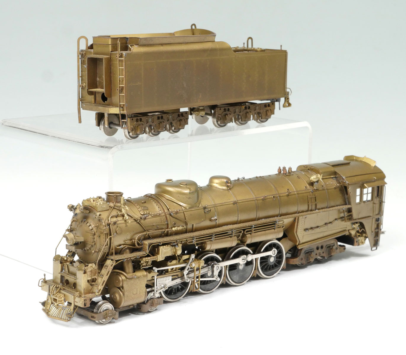 Appraisal: BRASS HALLMARK MODELS WABASH - SERIES ENGINE TENDER Brass Wabash