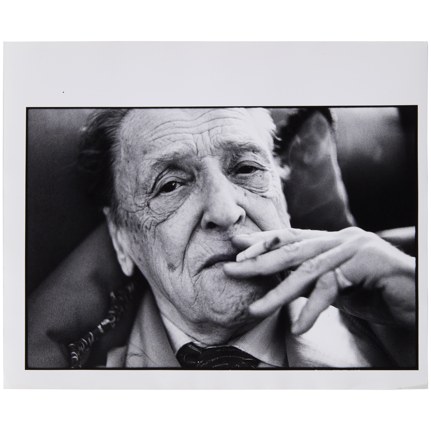 Appraisal: IRVING PENN W SOMERSET MAUGHAM Irving Penn American - gelatin