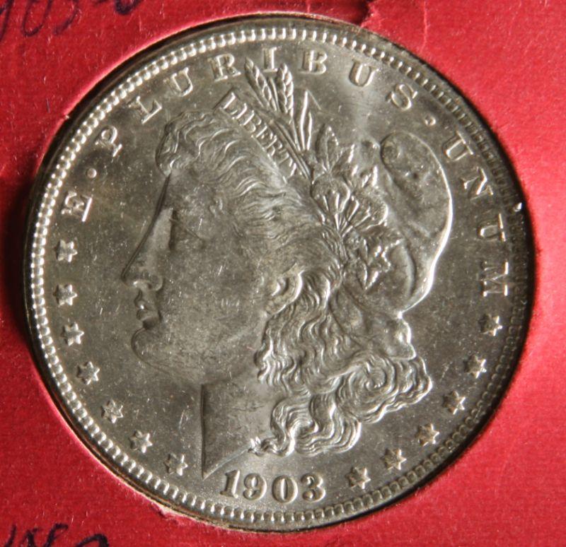 Appraisal: BU Key Date -O Morgan Silver Dollar