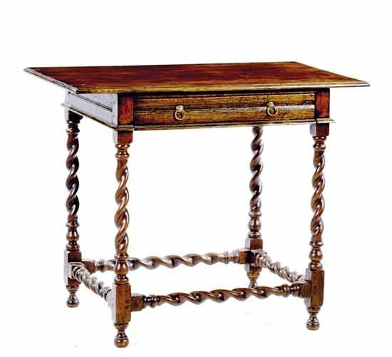 Appraisal: English oak tavern table early th century rectangular molded top