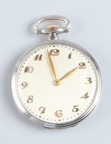 Appraisal: jewel A W C Co Open face pocket watch with