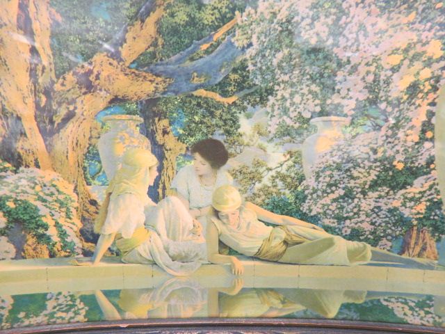 Appraisal: Maxfield Parrish Print The Garden of Allah x in original