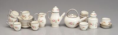 Appraisal: Wedgwood creamware tea service pieces including two teapots lidded tea