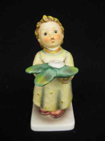 Appraisal: Hummel Figural Candleholder Goebel mark '' excellent