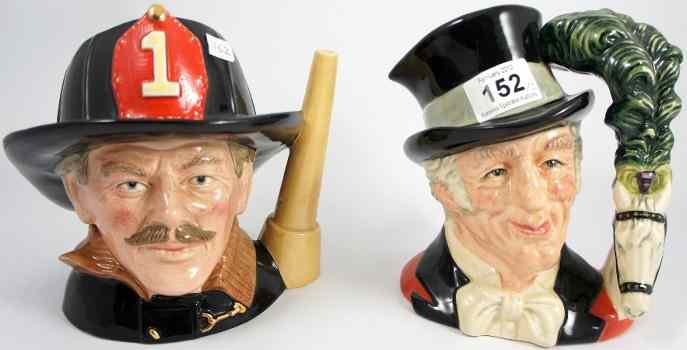 Appraisal: Royal Doulton Large Character Jug The Ringmaster D and The