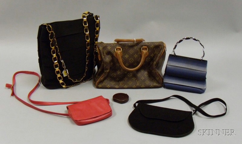 Appraisal: Six Designer and Other Handbags and Purses s- s including