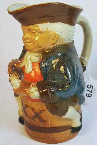 Appraisal: Doulton Lambeth XX Toby Jug with Orange Waistcoat height cm