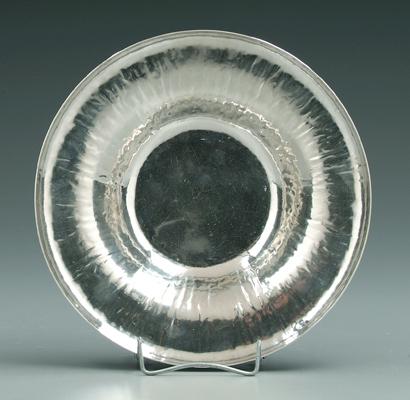 Appraisal: Dodge Shop sterling bowl round flared rim waterfall pattern marked