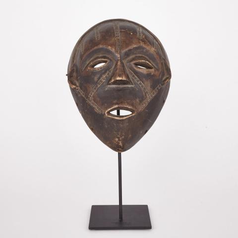 Appraisal: Tabwa Carved Wood Male Mask Central Africa th century height