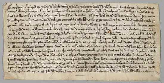 Appraisal: Suffolk Creeting St Peter or West Creeting Charter grant by