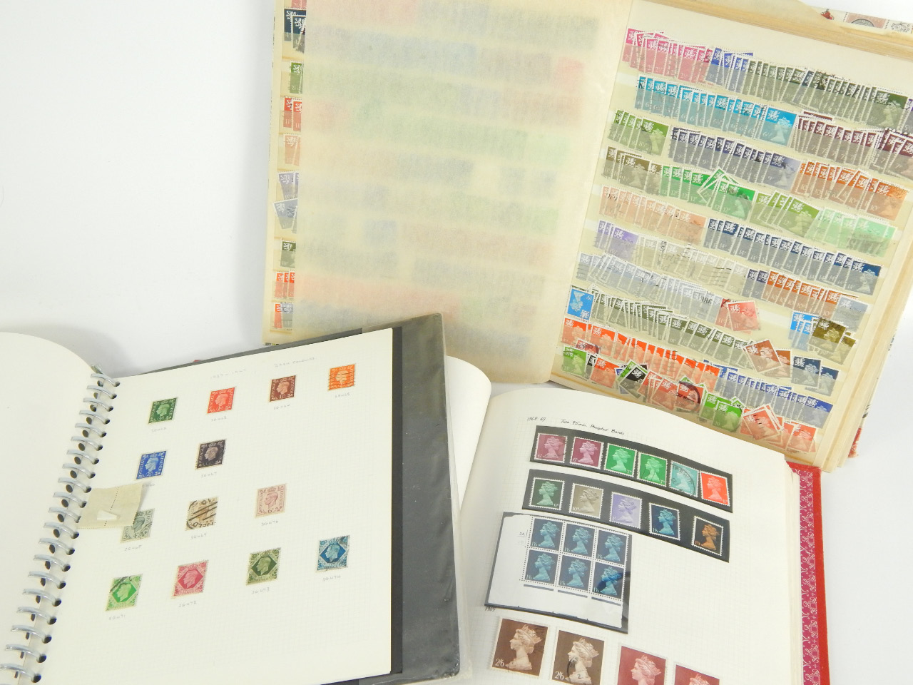 Appraisal: GB mixed stamps QV - QEII including definitives mini sheets