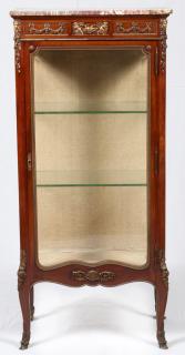 Appraisal: ATTRIBUTED TO LINKE FRENCH VITRINE ATTRIBUTED TO LINKE FRENCH MAHOGANY