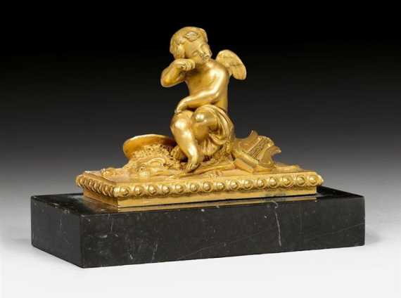 Appraisal: PAPER WEIGHT known as a presse papier late Louis XVI