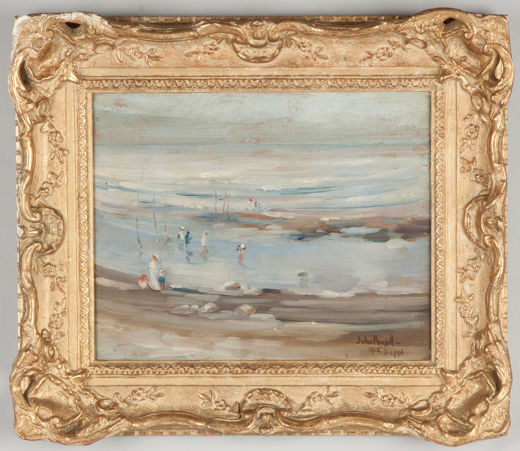 Appraisal: John Wentworth Russell Canadian - Dieppe Paris Sgn lower right