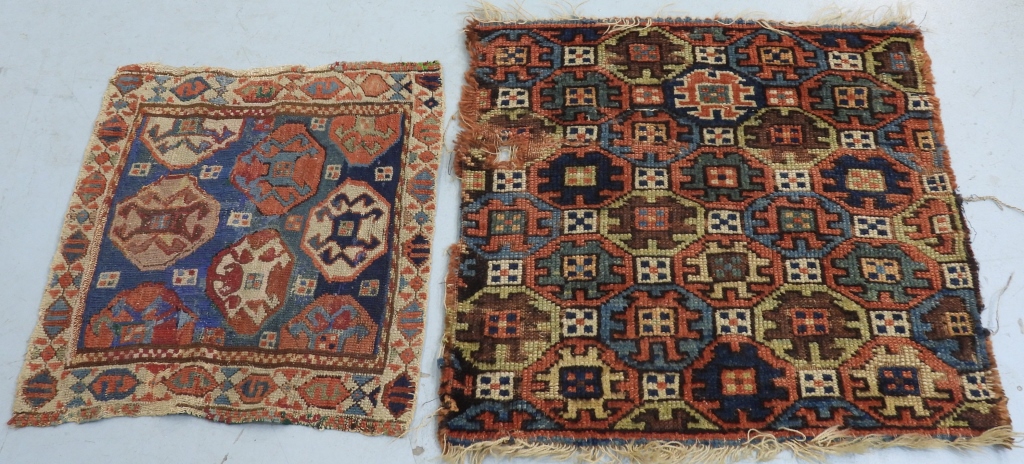 Appraisal: PC TURKISH CAUCASIAN RUGS Middle East th CenturyIncludes a rug