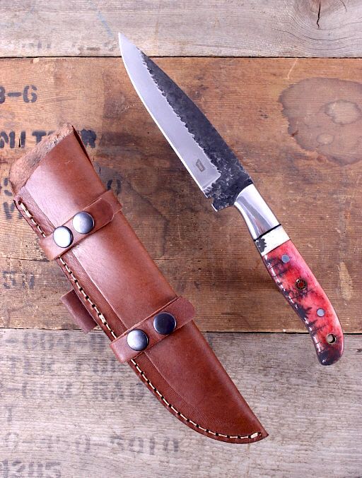 Appraisal: Montana Territory Knives Yellowstone Fire Knife This is an original